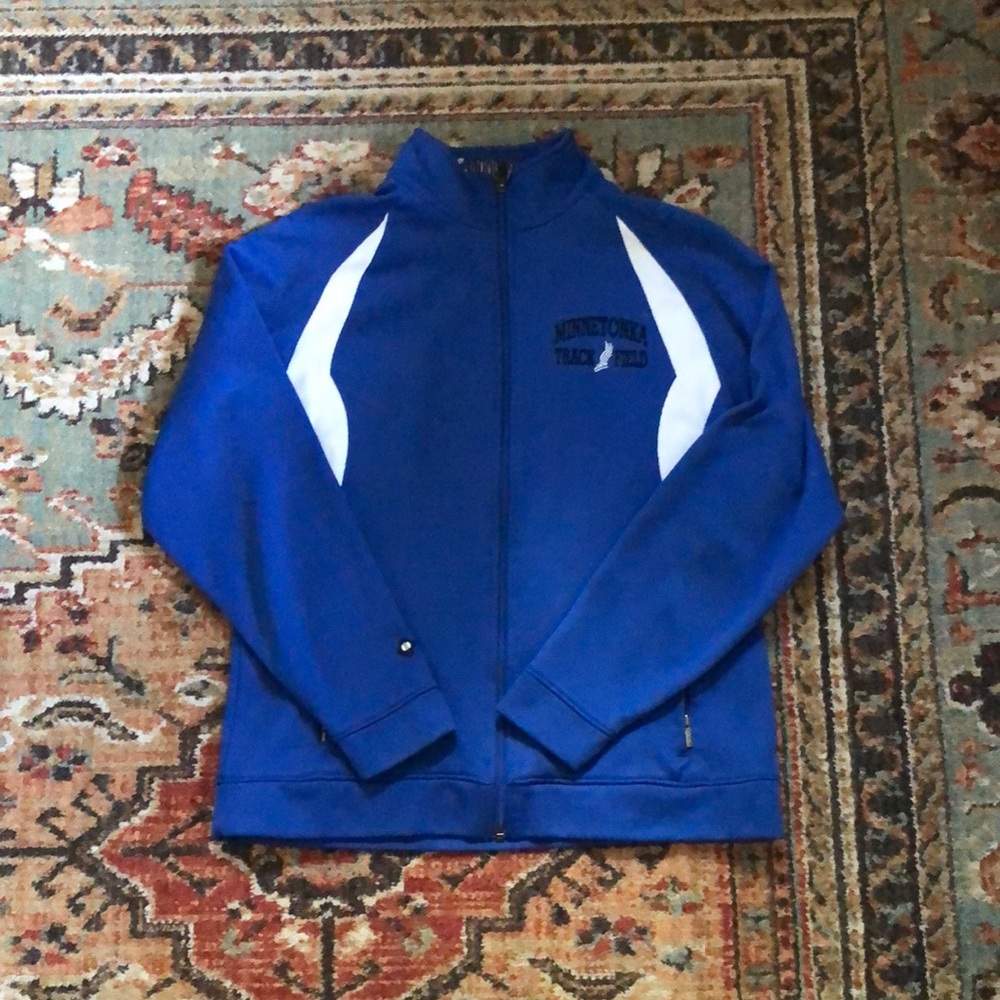 Minnetonka track and field zip up